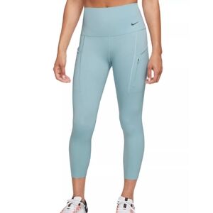 Nike Go leggings firm cropped ocean bliss